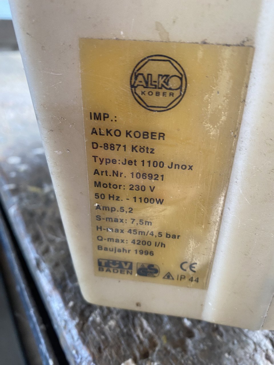 Waterpomp Alko
