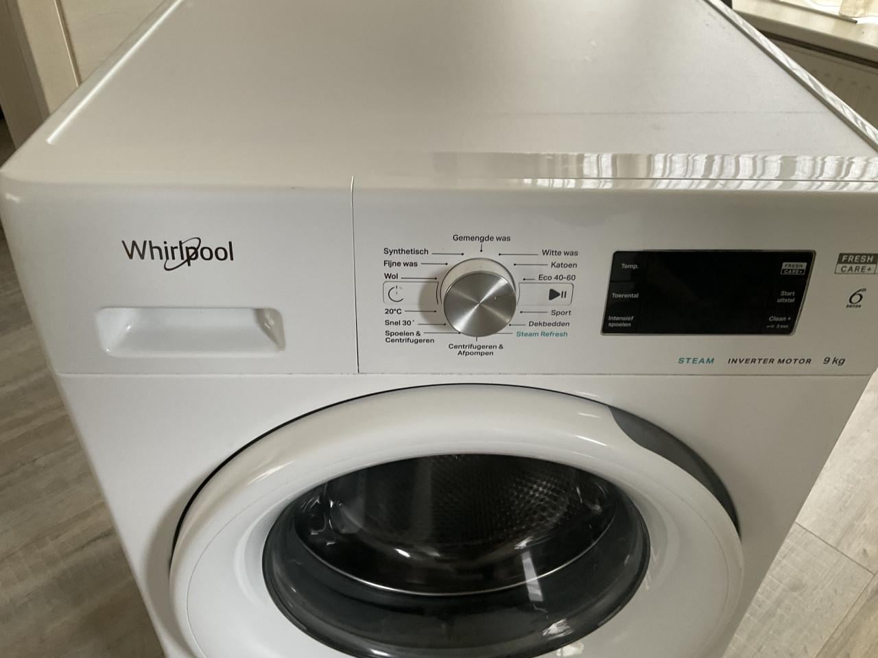 Whirlpool Wasmachine.