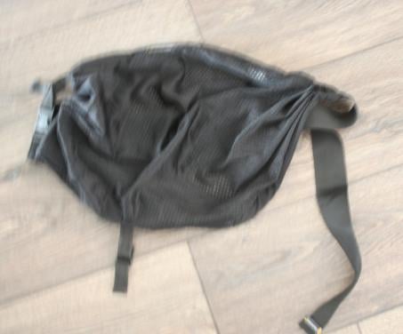 Zwarte draagzak-doek 3,5-15 kilo