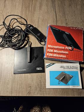 Mooi compleet vintage Realistic microfoon PZM...