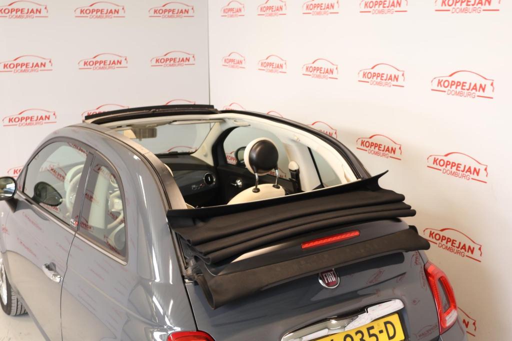Fiat 500 C 0.9 twinair turbo lounge nl auto, cruise controle, airco