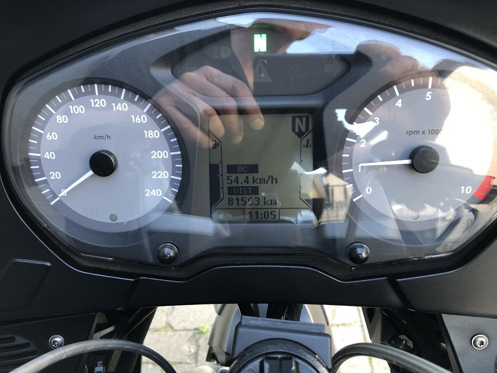 BMW R1200RT, 2008 met 81dkm, ABS/BC/ESA Cruisecontrol, topkoffer €4750,-