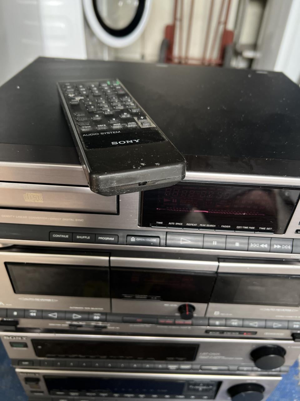 Sony LBT-D505 hifi stereosysteem met boxen afstandbedining