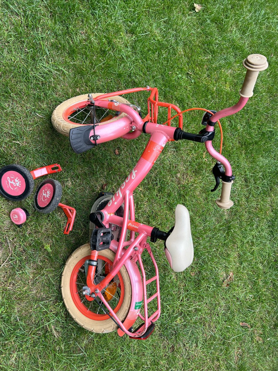 Loekie kinderfiets 12 inch