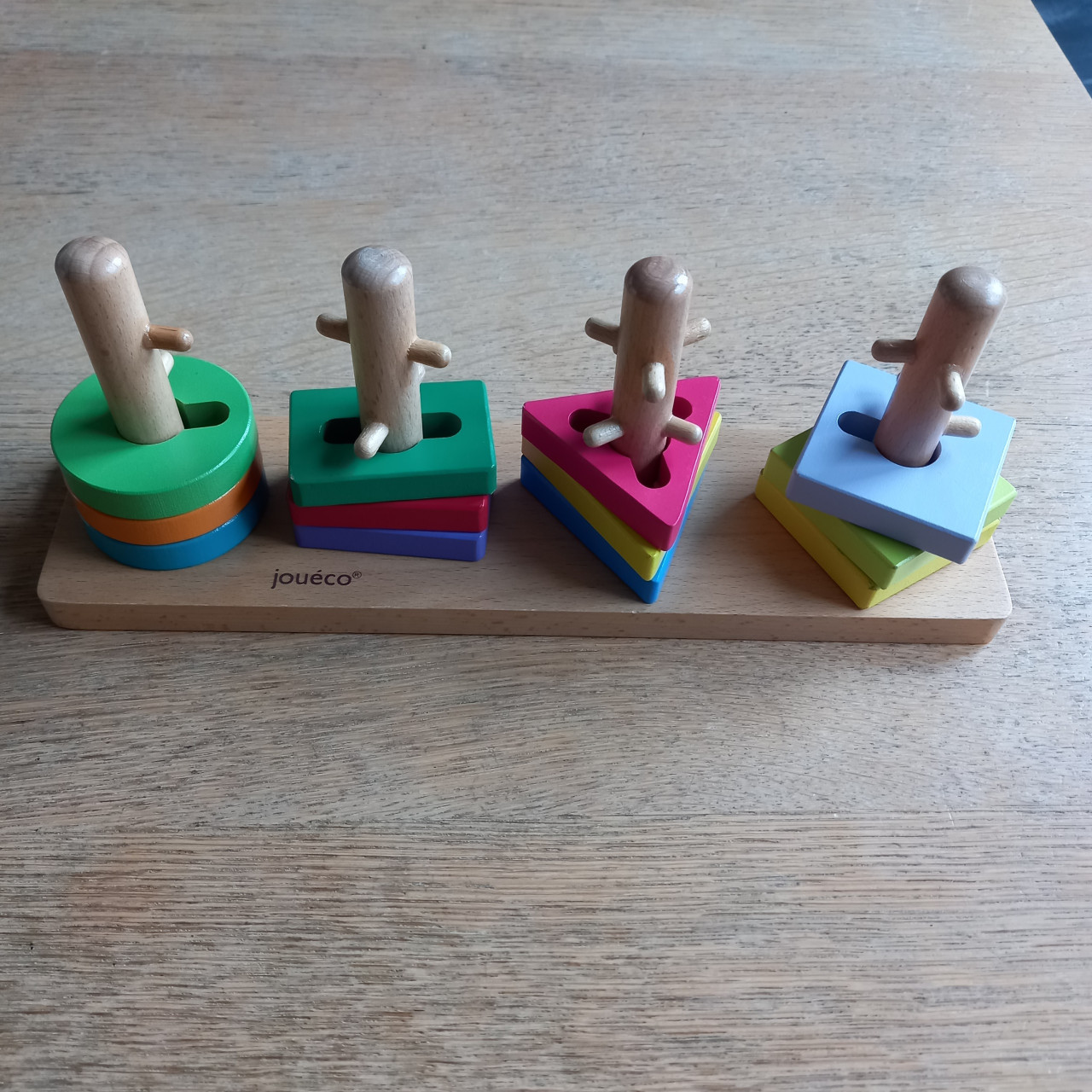 Houten doolhofpuzzel