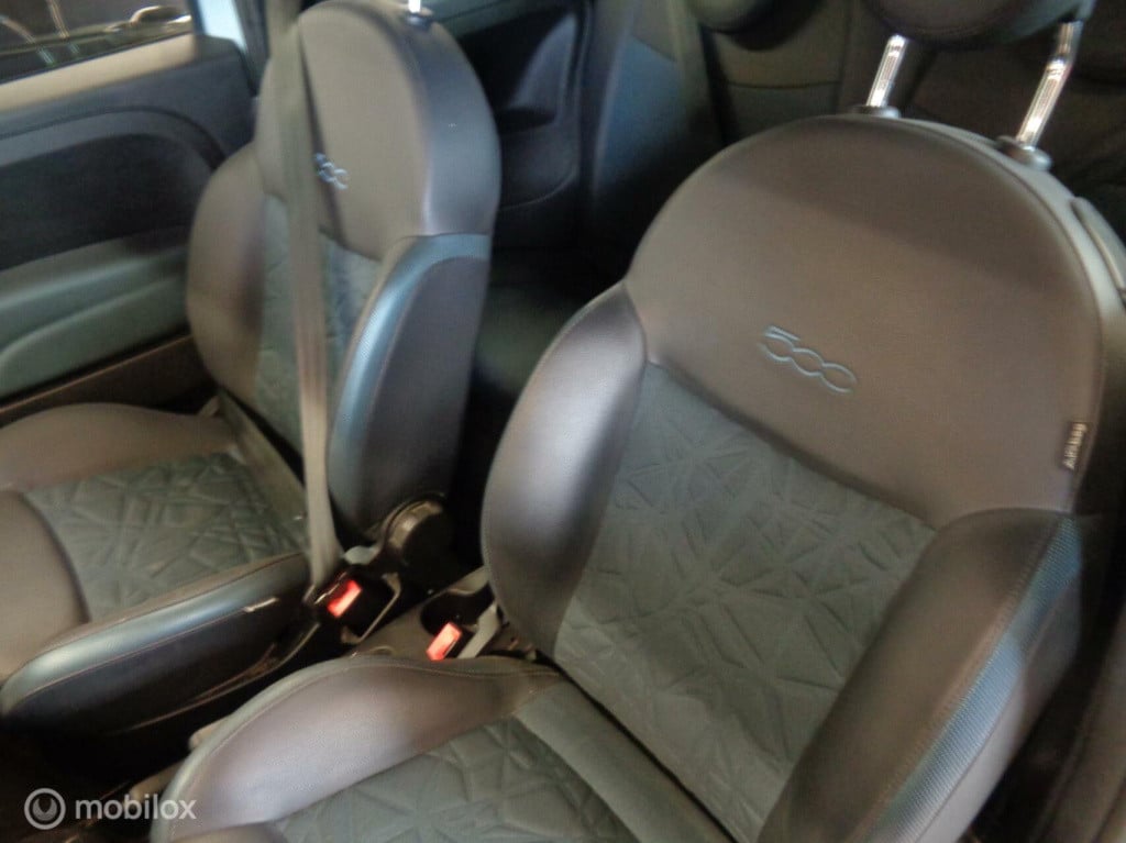 Fiat 500 C 1.0 hybrid launch edition/airco/16''lm velgen/half leer/1st eig/