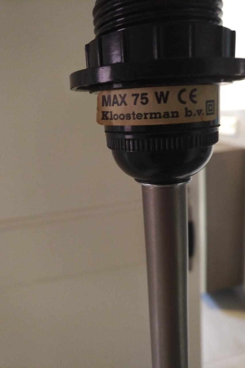 Lampenkapvoet roestvaststaal RVS Kloosterman BV