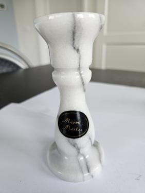 Marmeren kaarsenhouder