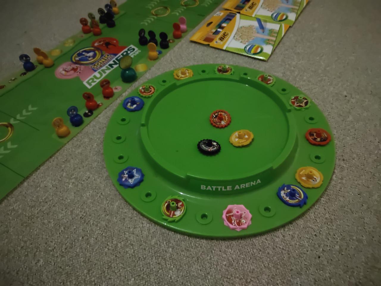 Gratis tapijt is weg, speelgoed