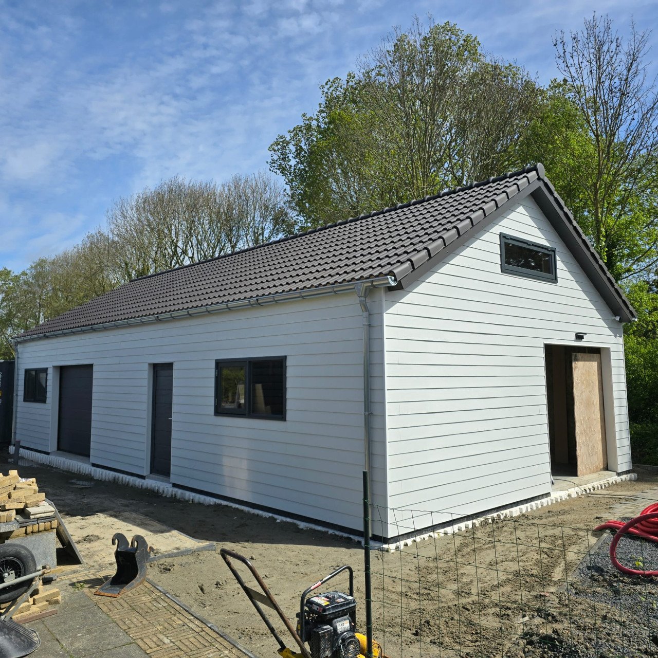 Garage of schuur plaatsen bij uw (nieuwe)woning?