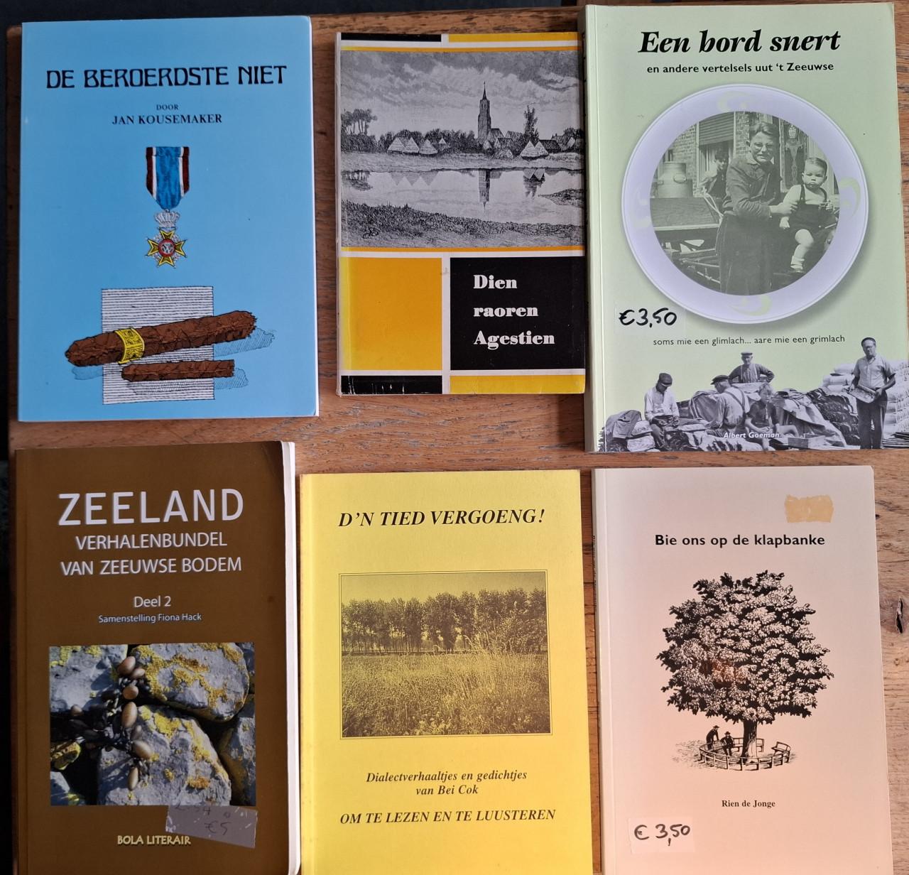 Diverse Zeeuwse boekjes