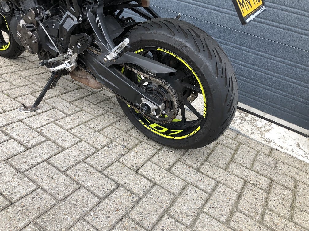 Yamaha MT07, bj 2015 met 37 dkm, rijklaar mee voor €4500,-
