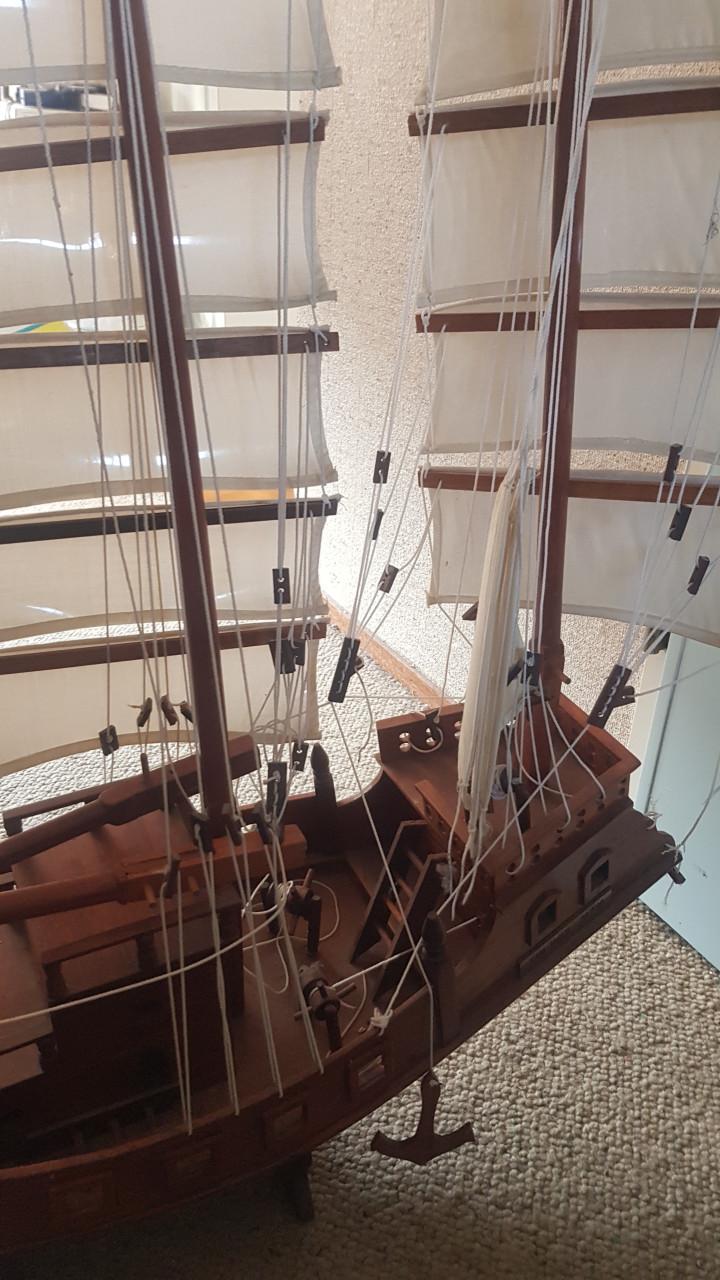 Grote model zeilboot