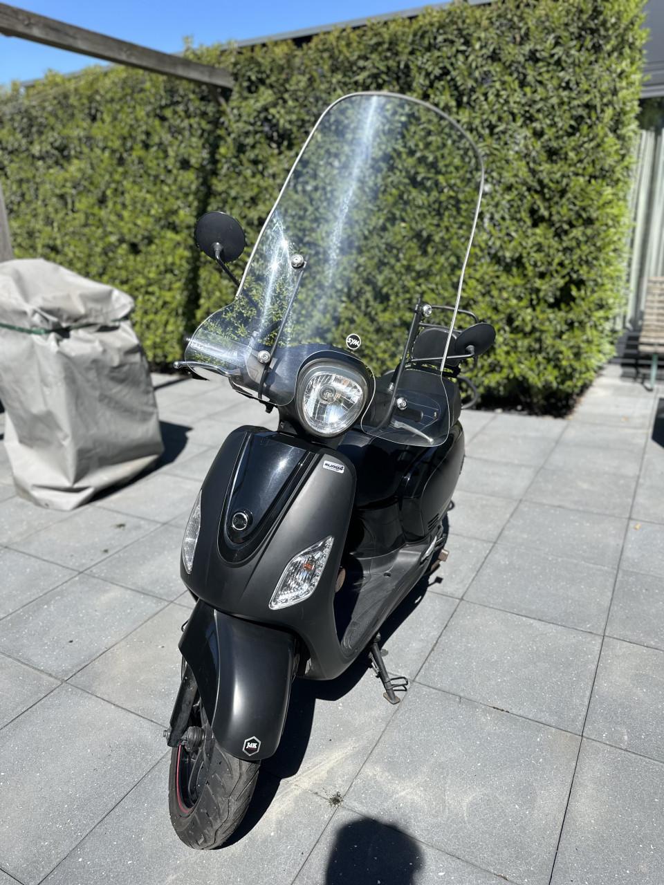 SYM Fiddle III mat zwart 25 km/h 2020