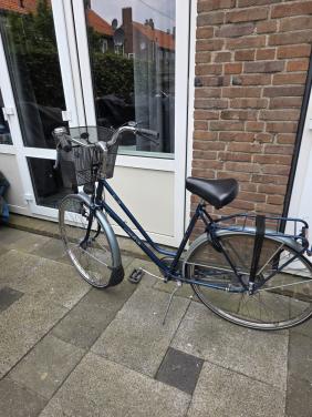 Goed werkend dames fiets SPARTA-Fr.maat56cm-28inch