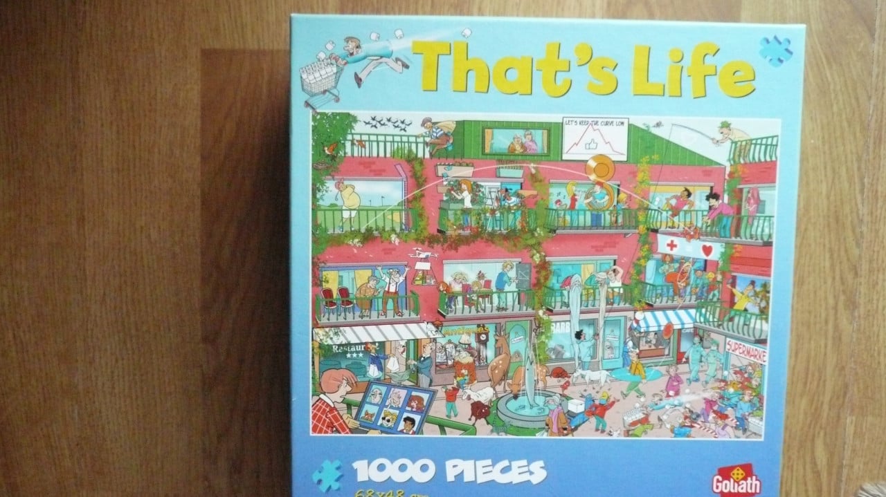 Puzzels Thats Life 4 verschillende