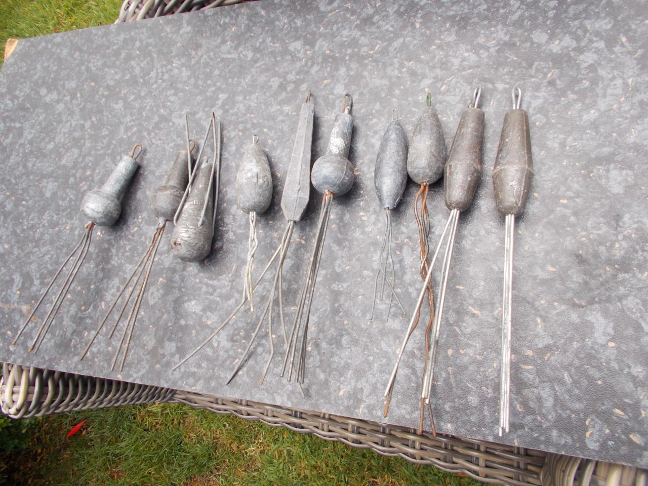 10 stuks vislood voor de bootvisserij