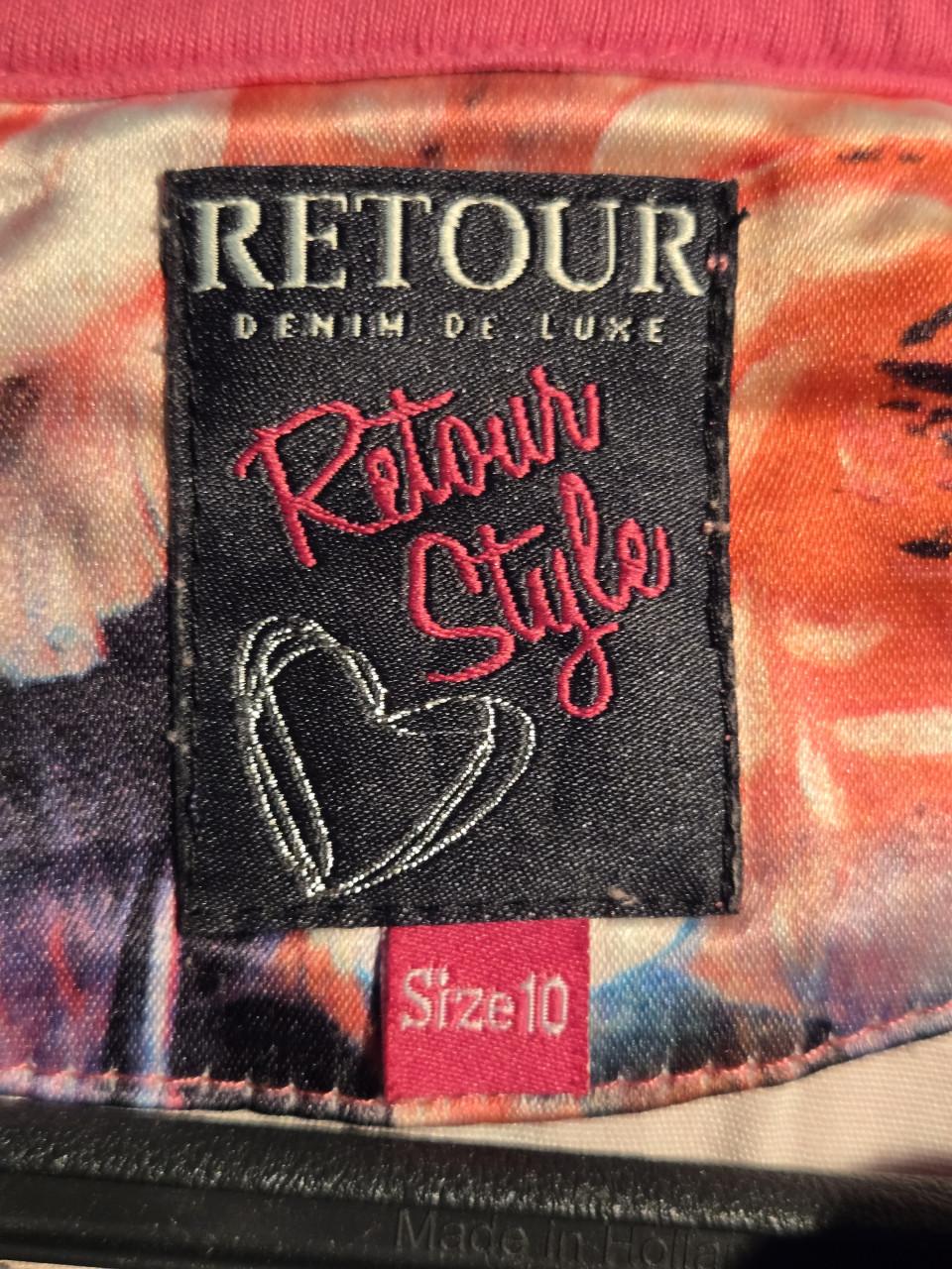 Vest met rits Retour maat 140  10 jaar