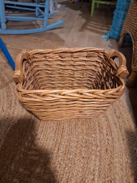 Decoratieve rotan mand