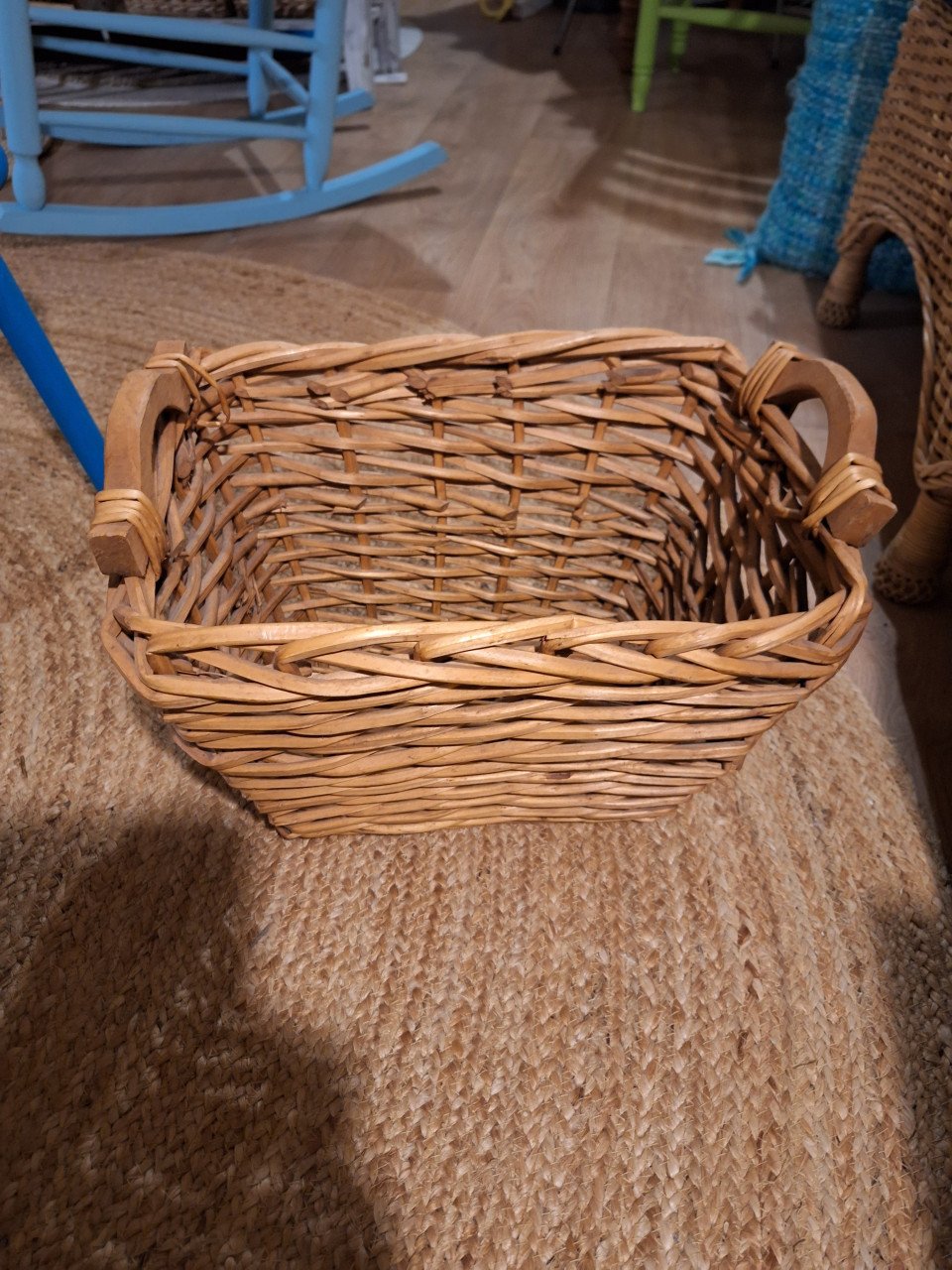 Decoratieve rotan mand