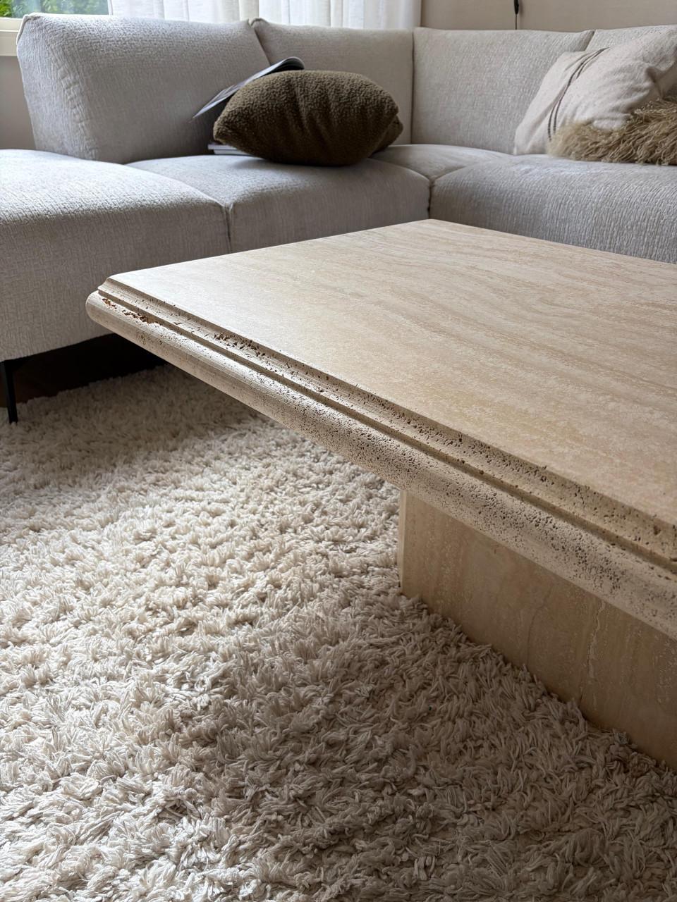 Salontafel travertin