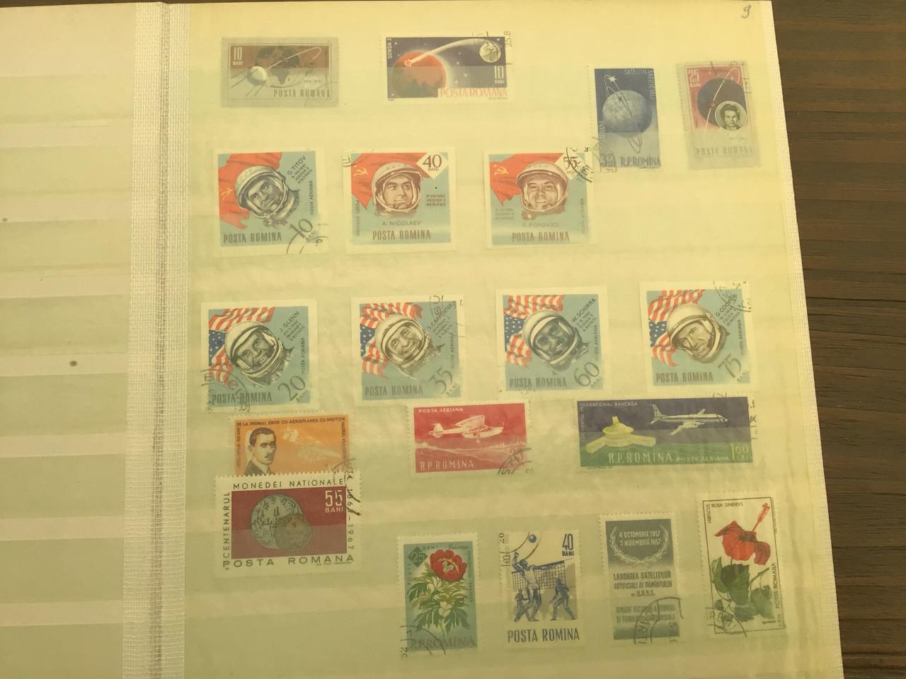 Postzegels van diverse landen