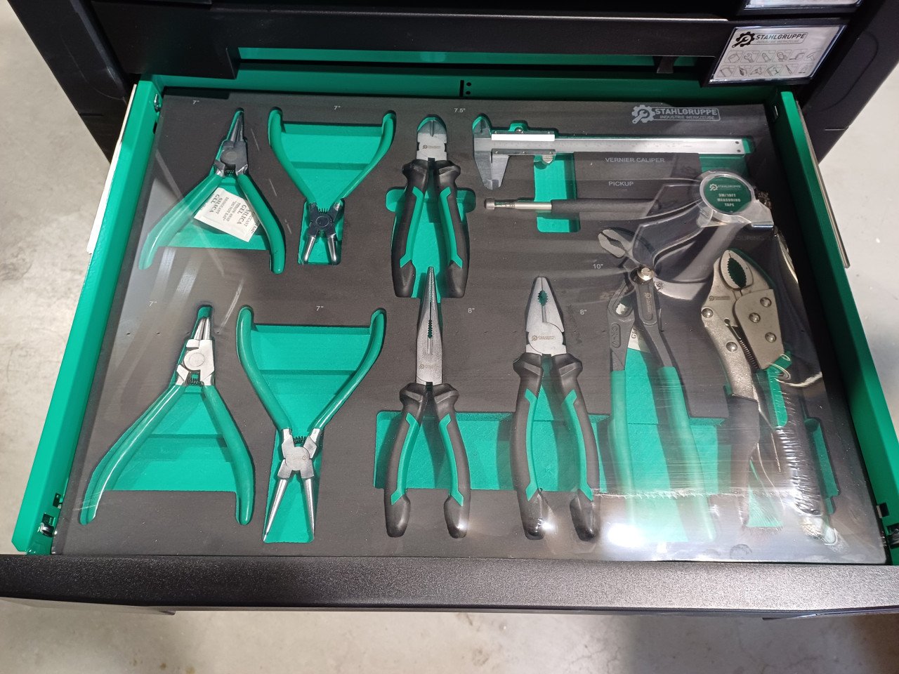 Nieuwe gereedschapswagen