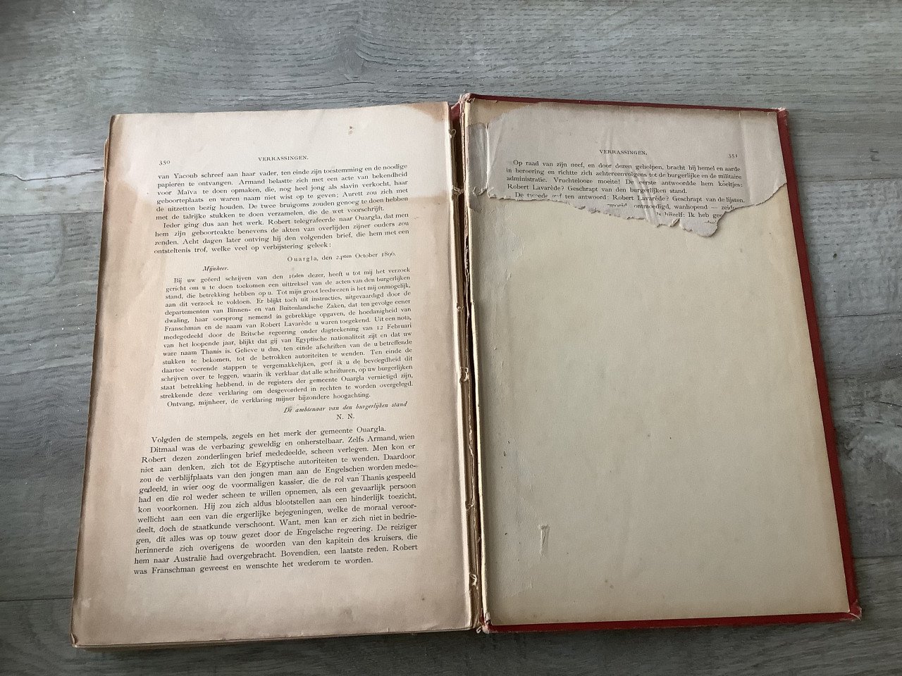 Boek Uitgevers Elsevier 1899 - De Neef van Lavarede! - Paul D’Ivoi