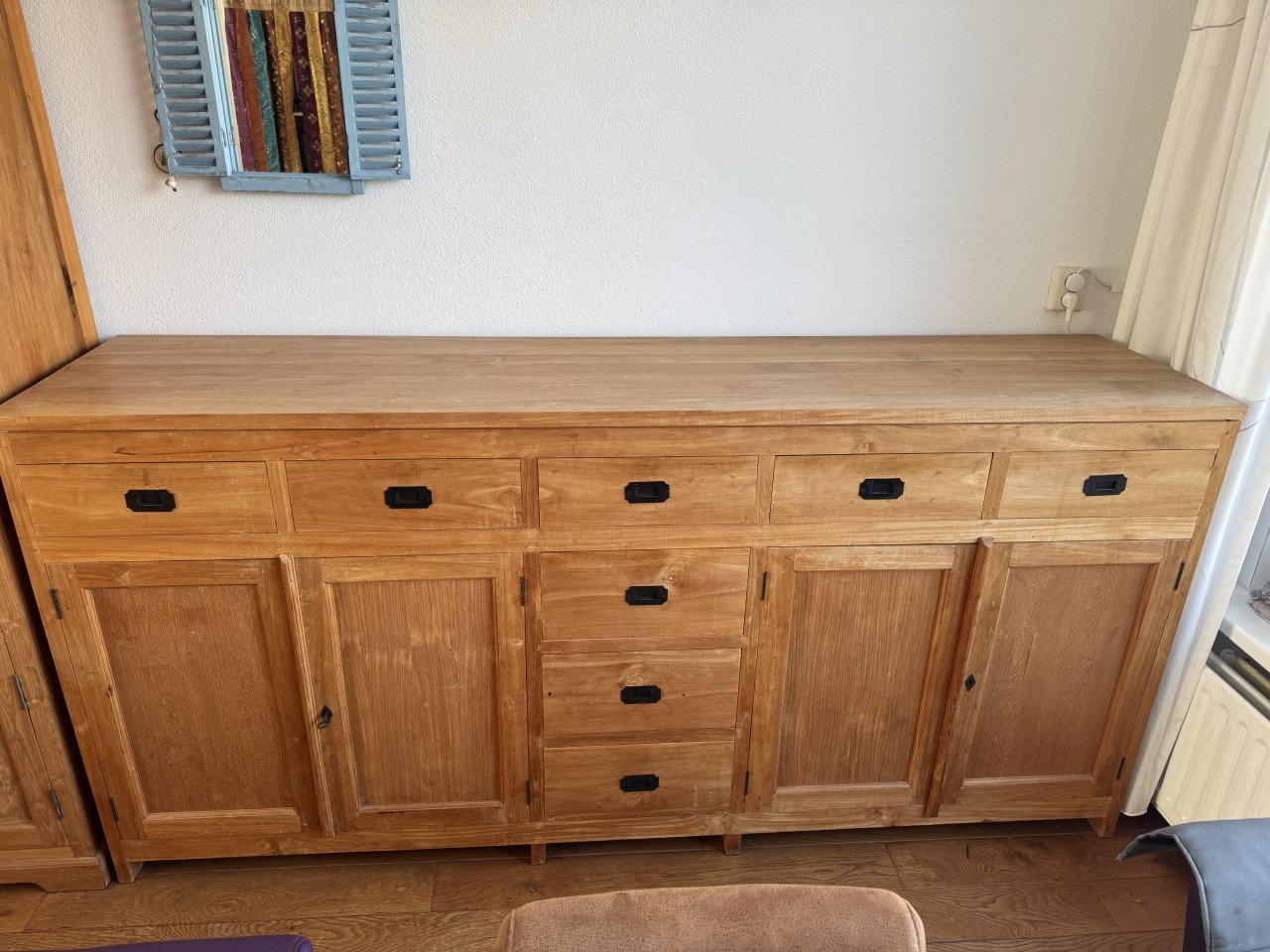 Massief houten dressoir