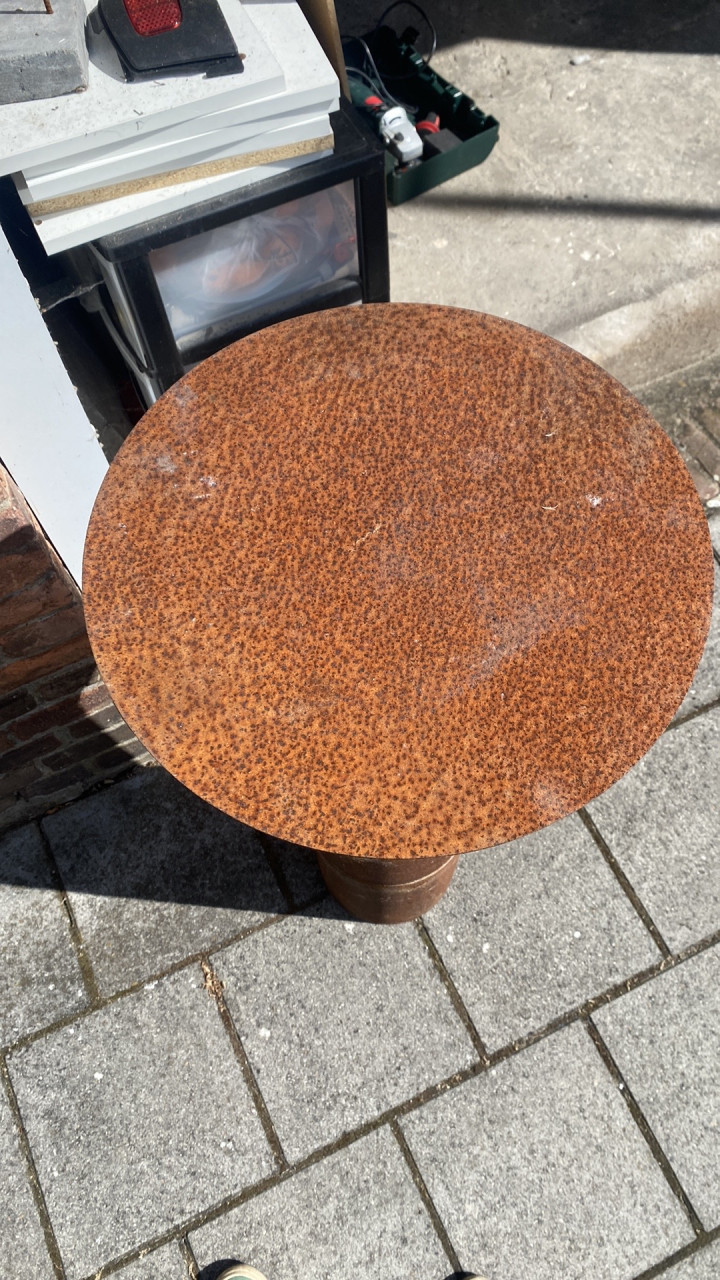 Forno kachelpijp cortenstaal