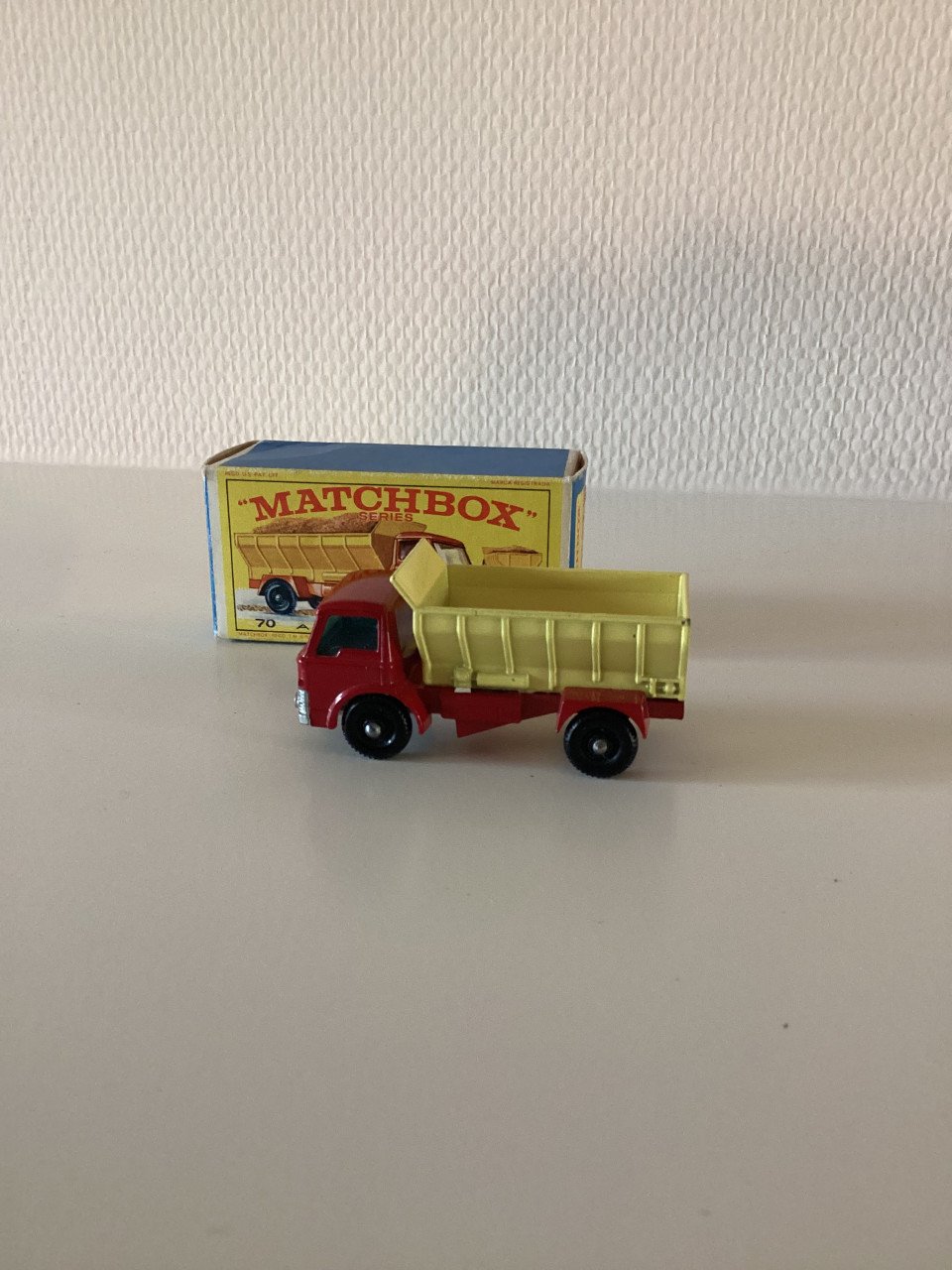 Matchbox oude trucks, als nieuw ook de doosjes