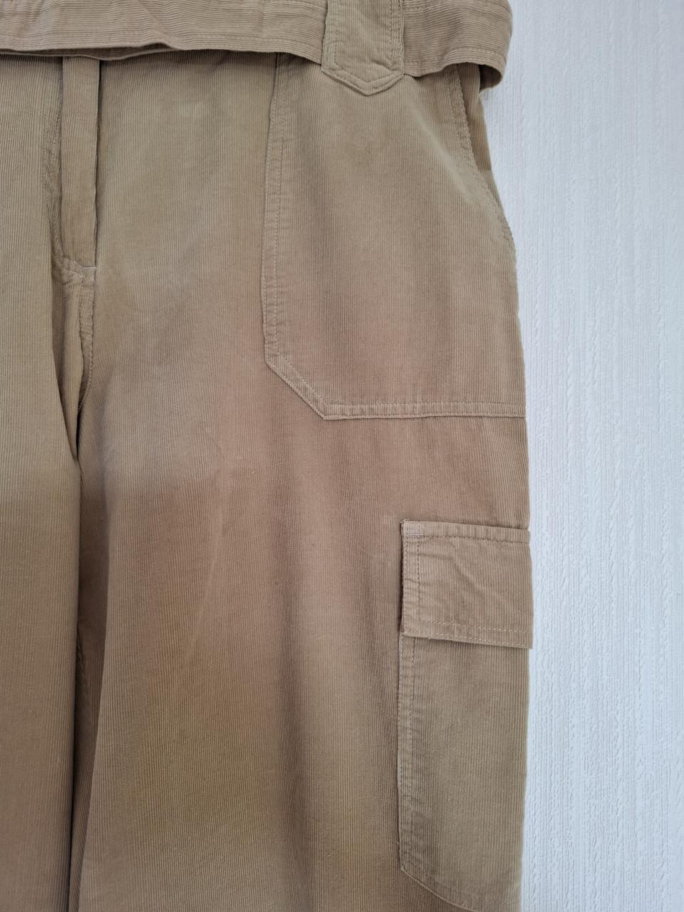 Casual collection broek ribfluweel. Camel. Maat 44. Nieuw.