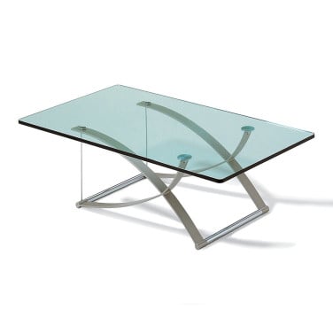 Rolf Benz glazen salontafel 1150
