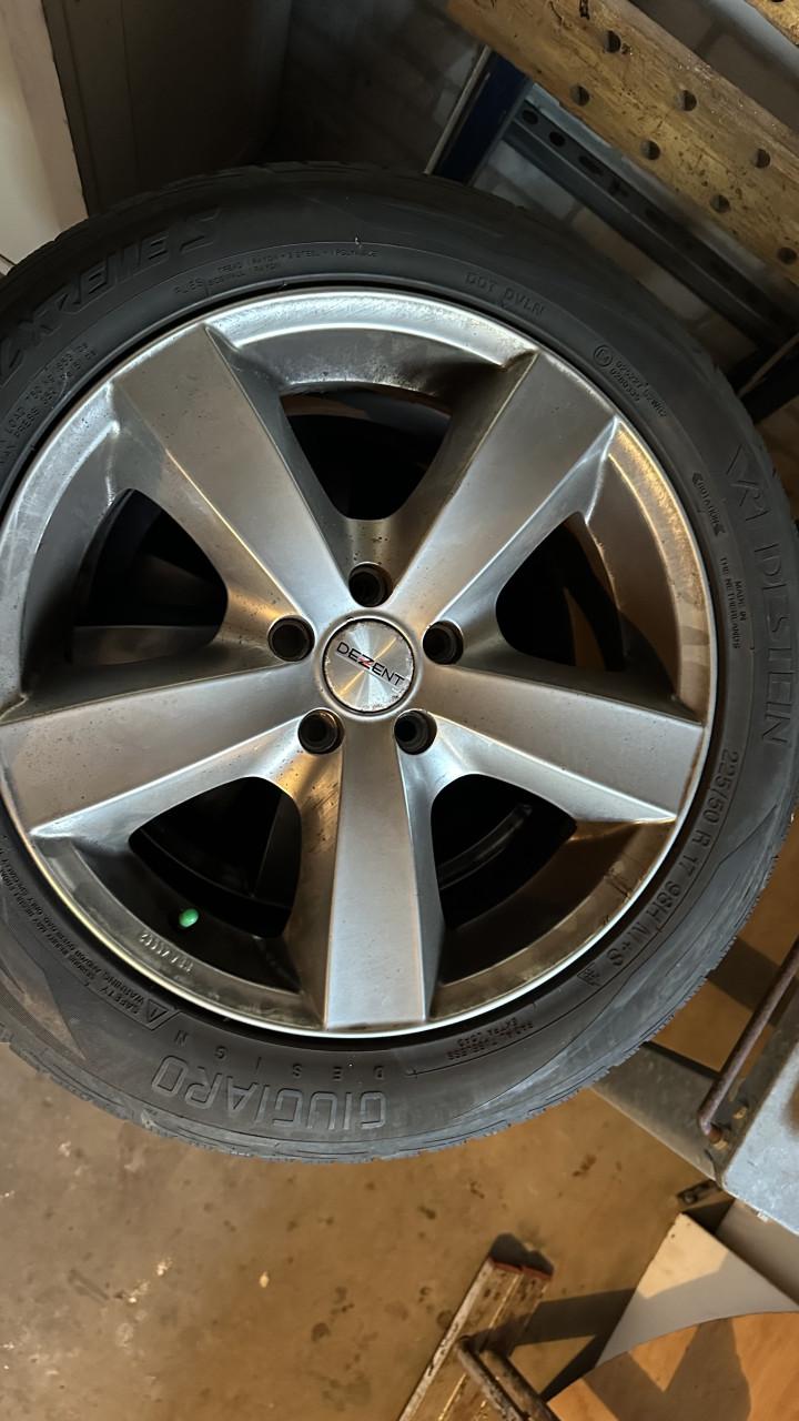 4 winterwielen 225/50/R17 98H