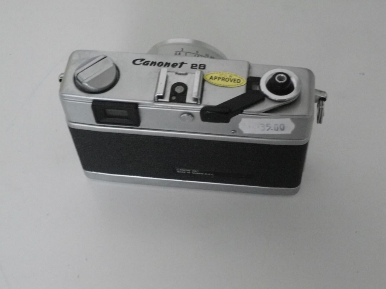 Canon Canonet28 camera analoog
