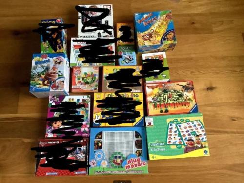 Diverse spelletjes voor kinderen tussen 3 en 10 jaar