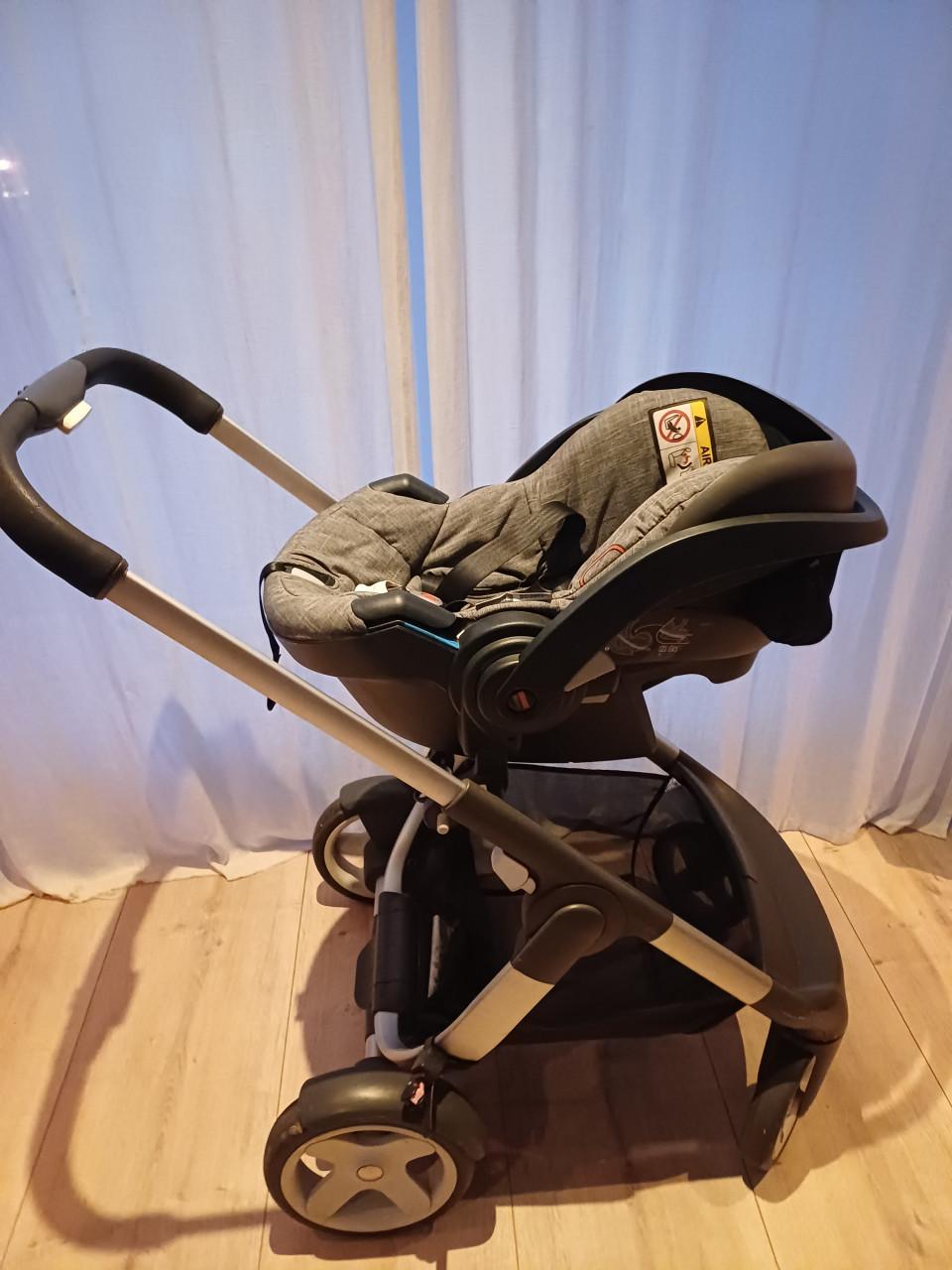 Zeer complete Stokke Trailz combiwagen