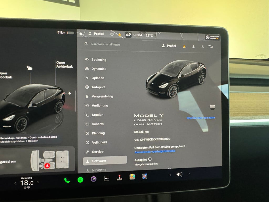 Tesla Model Y long range awd 75 kwh