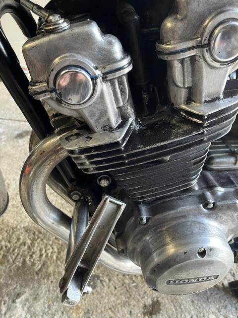 Oudere Honda CB 750 K Dohc   bouwjaar 1980   met  50000 Km op de klok