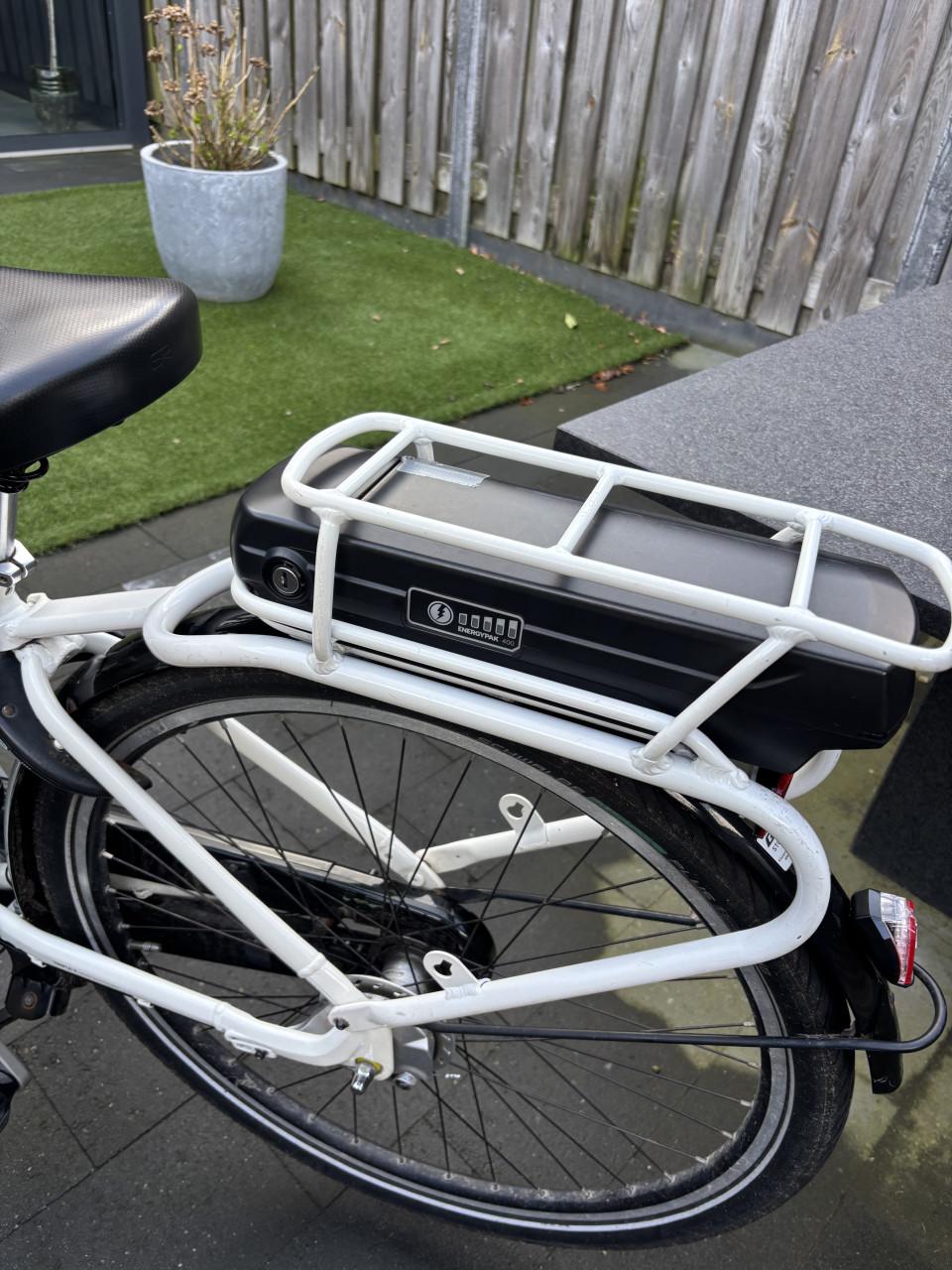 Giant triple x fiets accu kapot