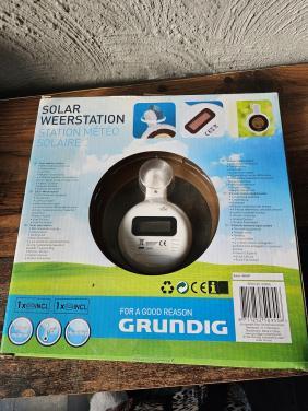Grundig Solar Weerstation - Nieuw in Doos