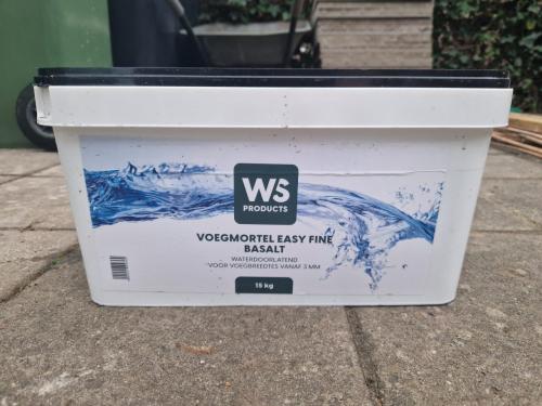 Voegmortel keramische tegels WS Products - kleur basalt