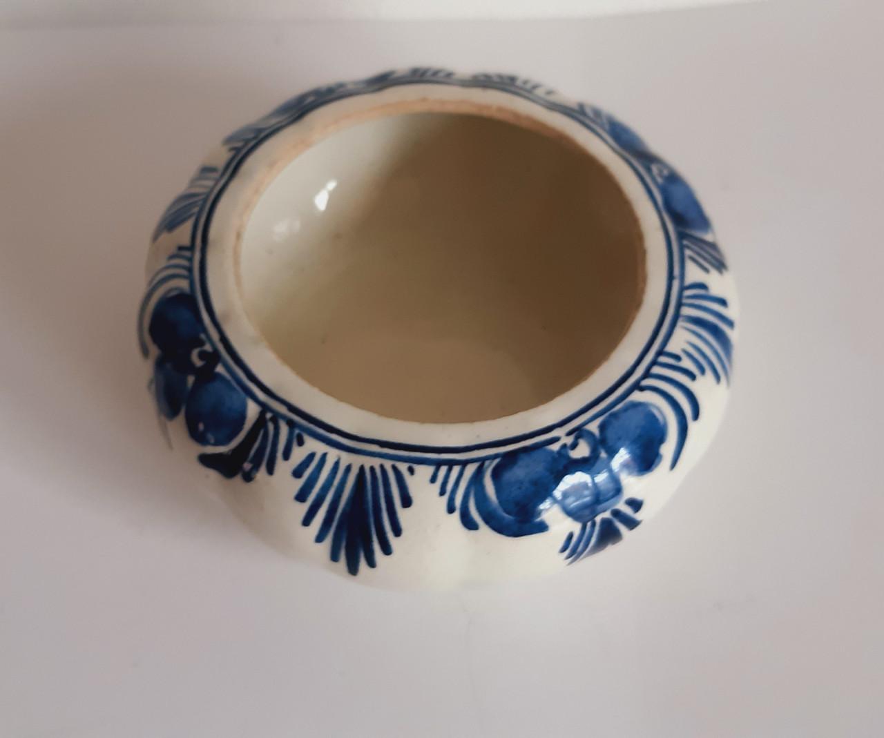 Theezeefje Insulinde Groningen koffie-thee met Delfts blauw opvangbakje