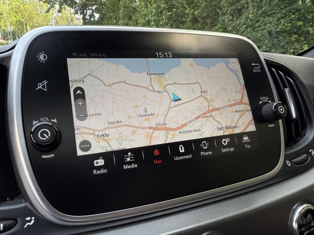 Fiat 500 1.4 t-j ab 595 pista // sabelt carbon stoelen //