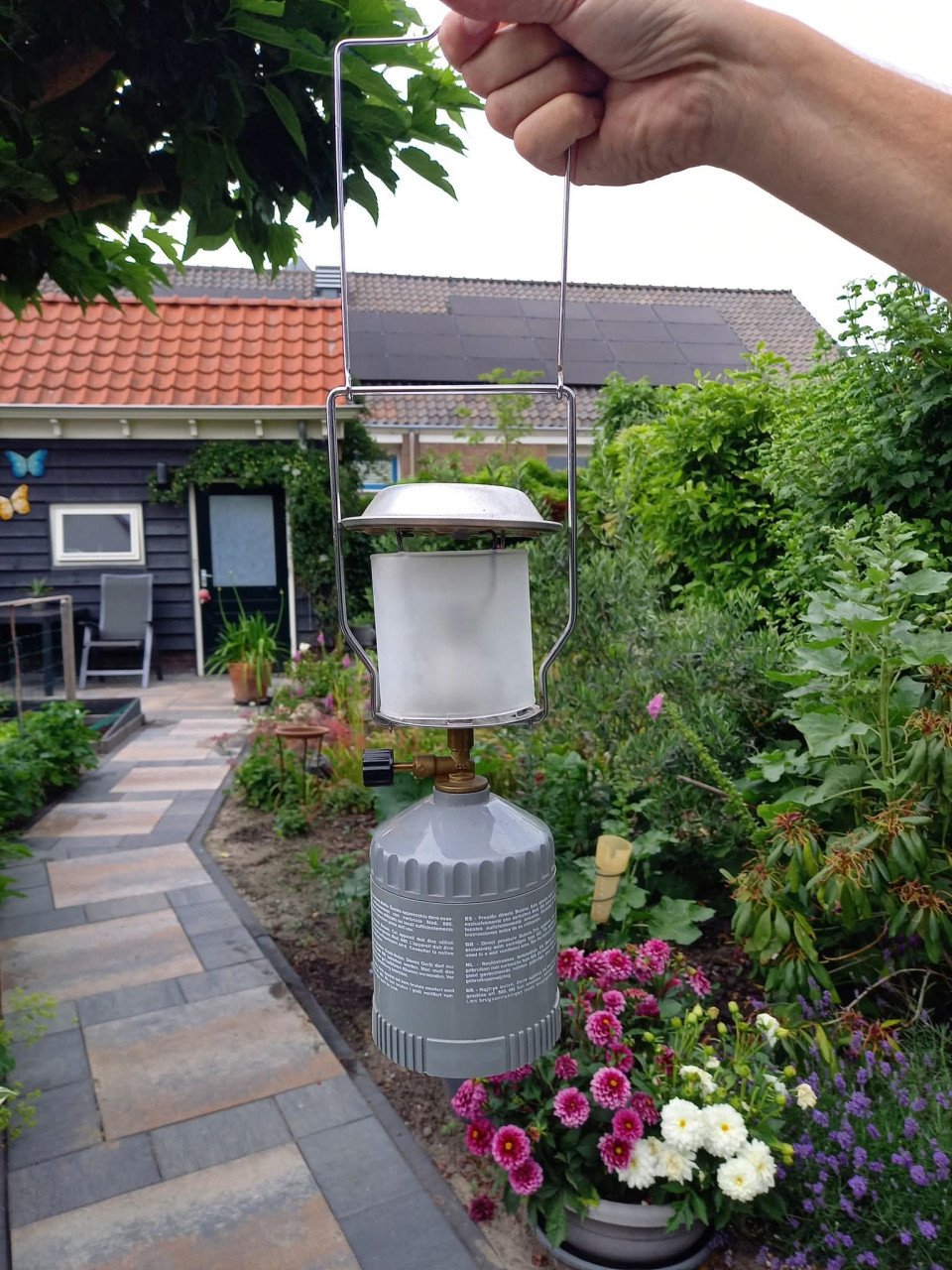 Lamp gas