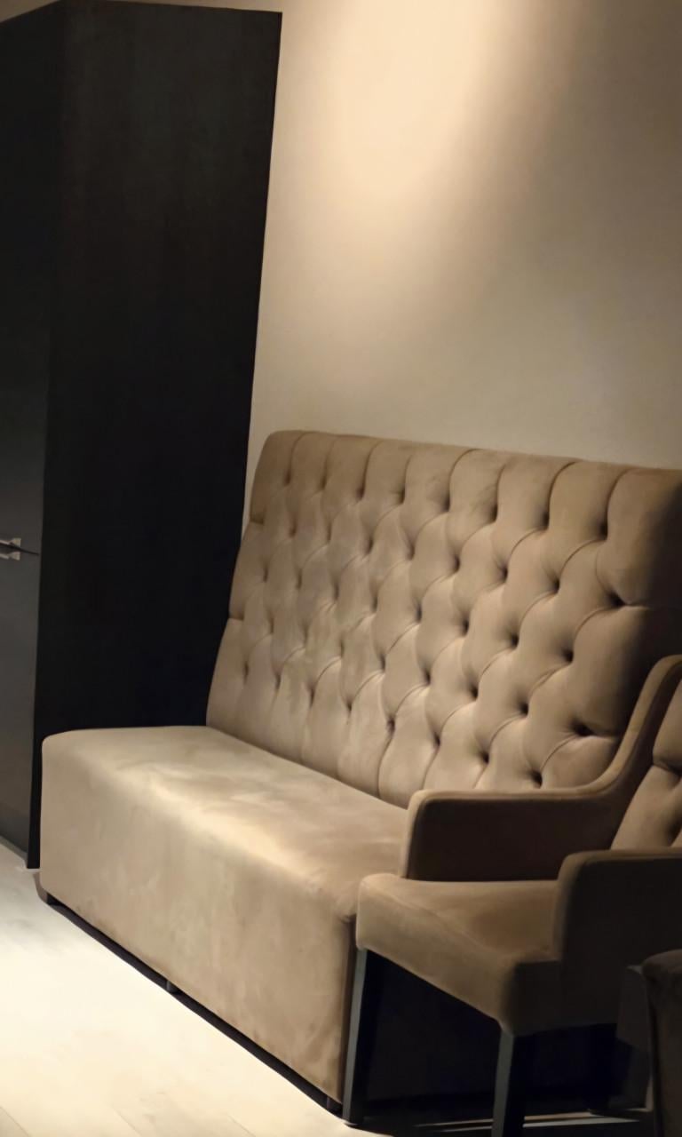 Luxe Wandbank 180cm met 3 stoelen - Stijlvol en Comfortabel