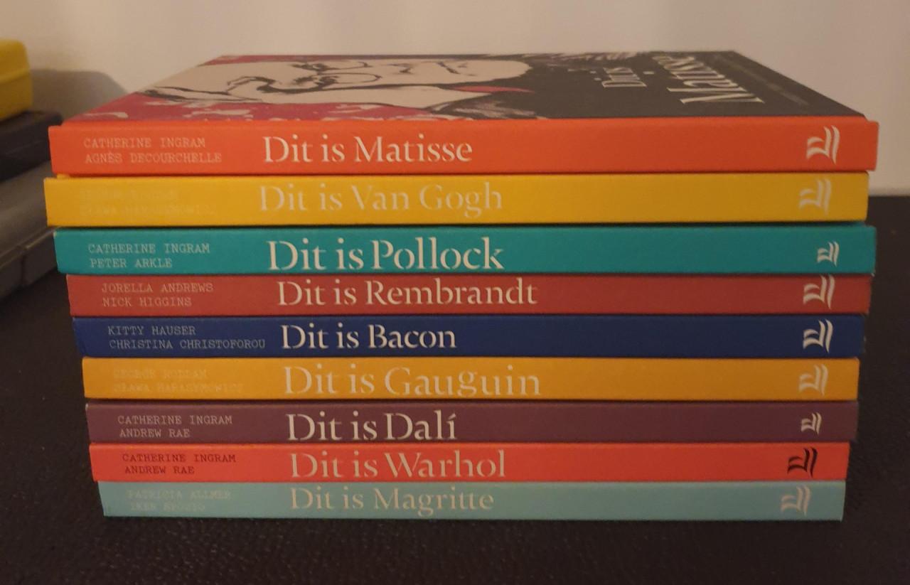 Reeks van 9 boeken "Dit is" verschillende kunstenaars