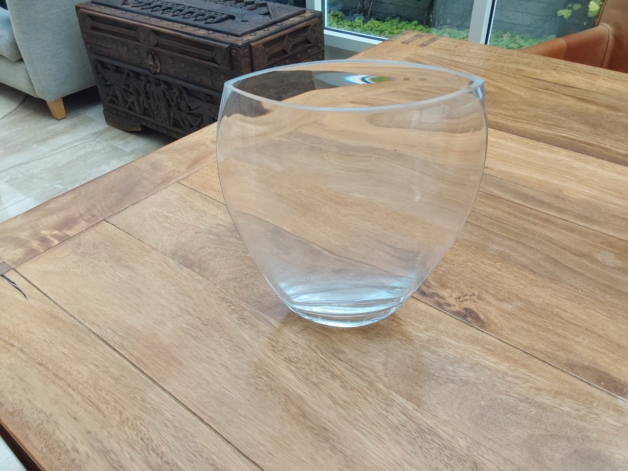 Vazen (set) - helder glas- € 10