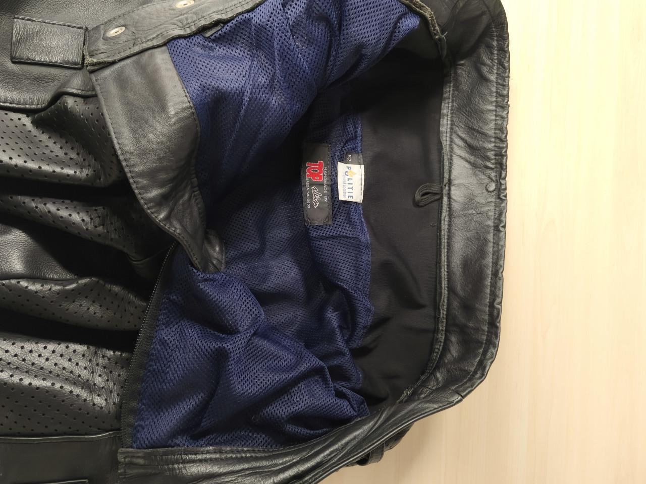 Te koop Klpd leren motorbroek.