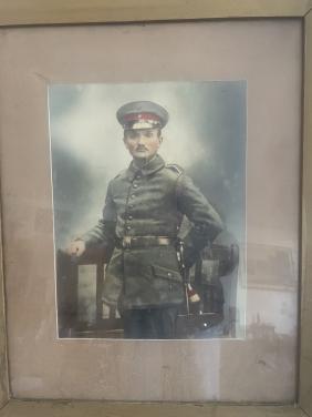 Schilderij Duitse officier